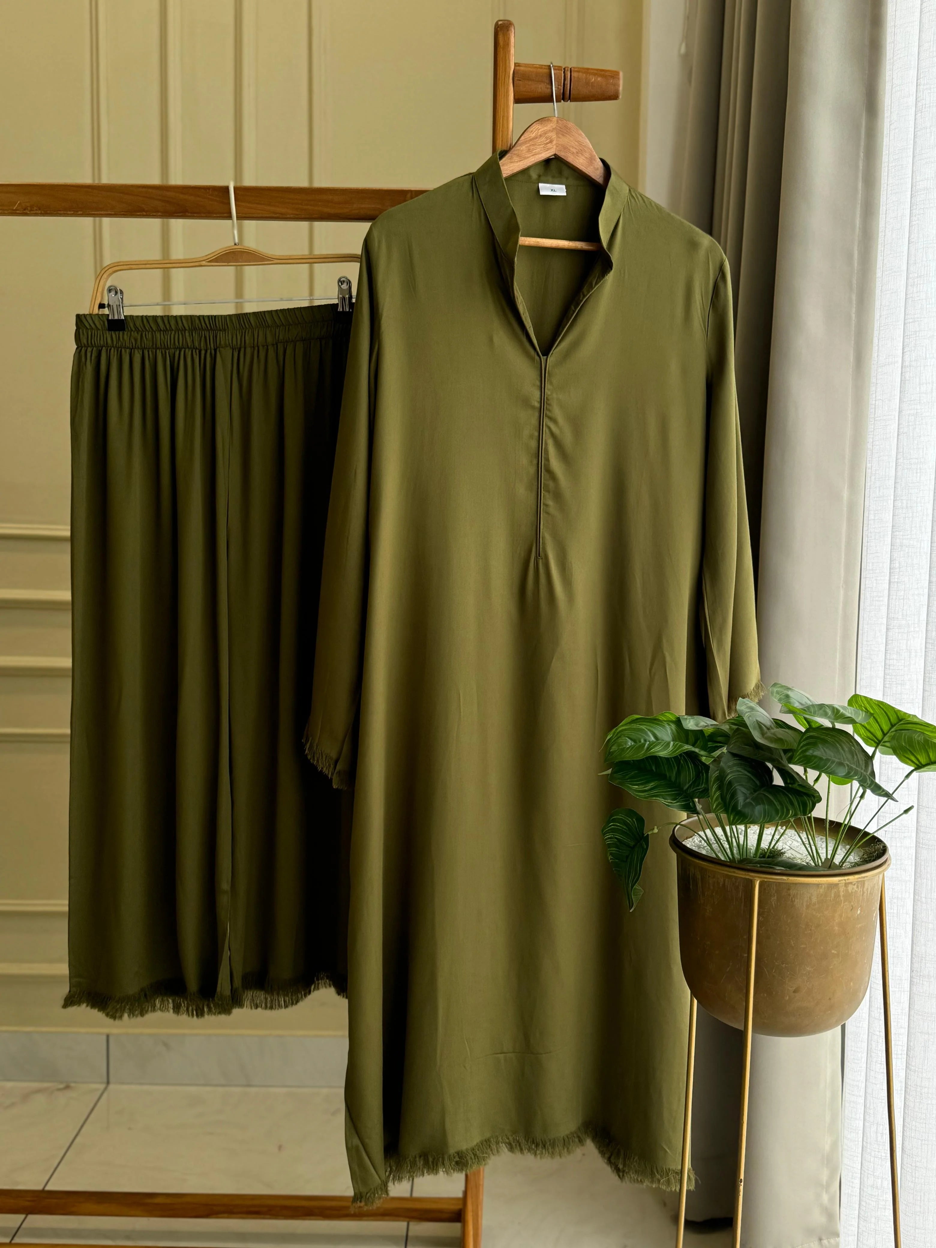 Premium Signature Crepe Tunic Set-1
