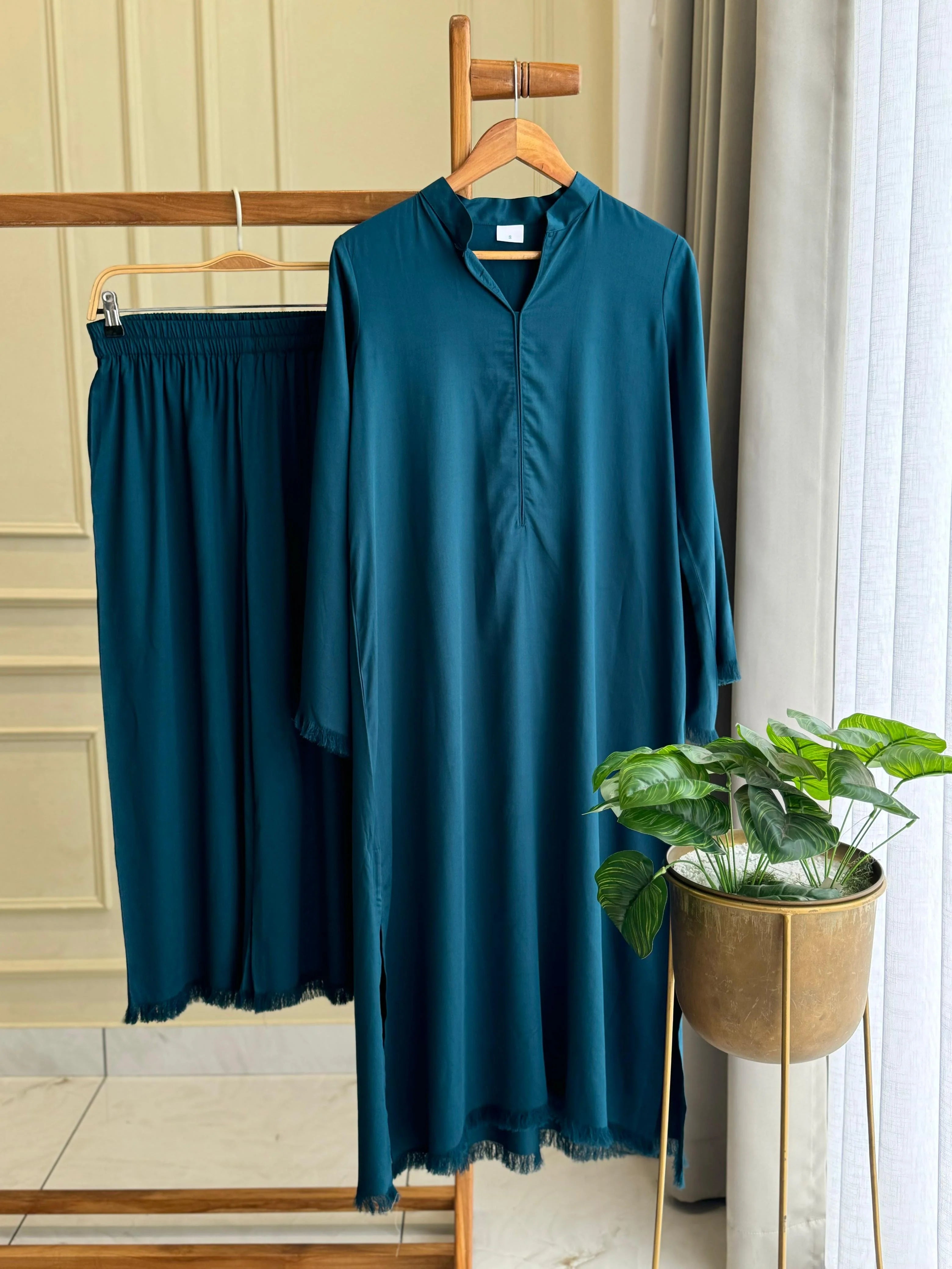 Premium Signature Crepe Tunic Set-1