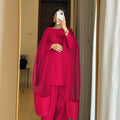 PARTY WEAR HOT PINK FARSHI SHALWAR