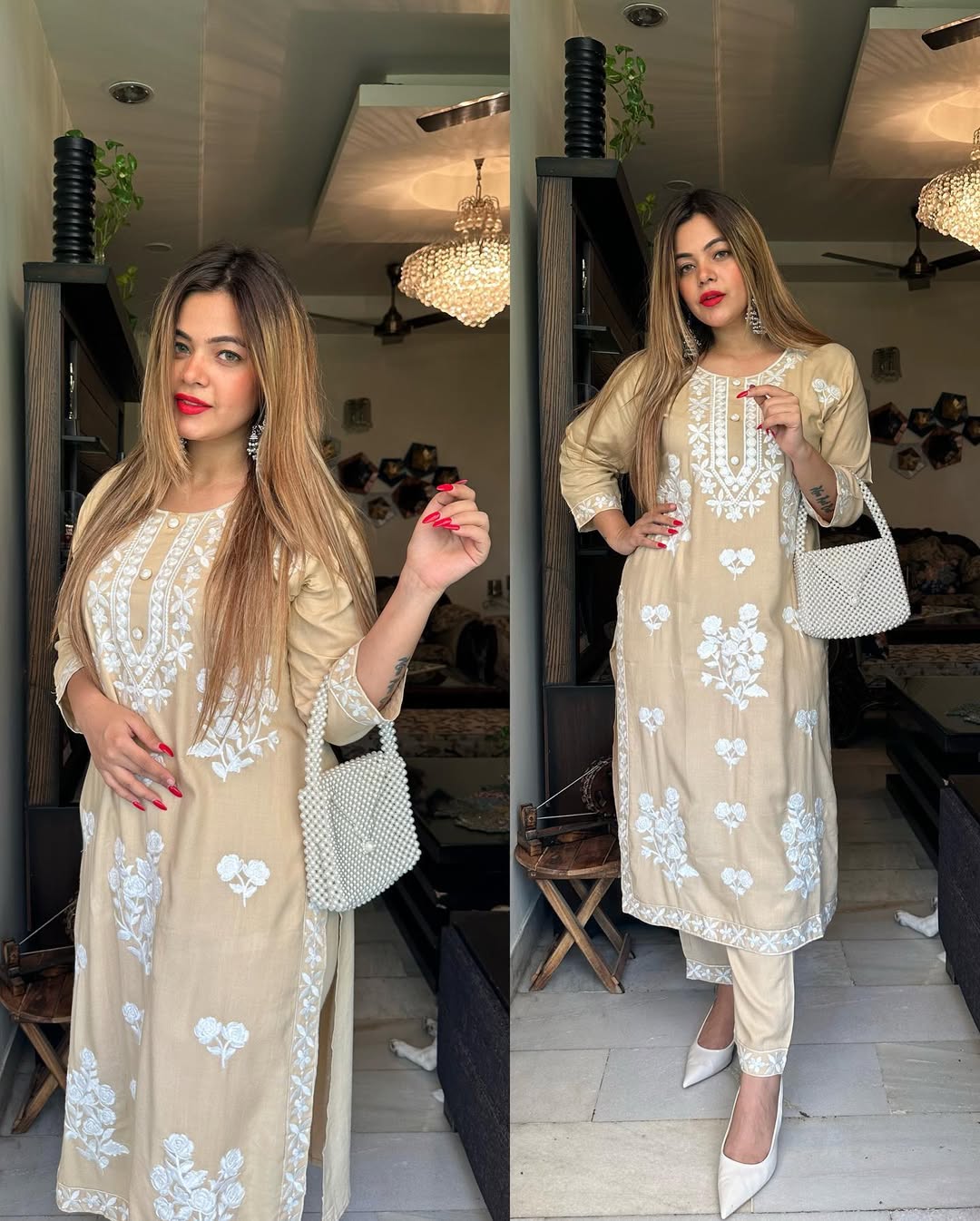 Chikankari Kurti set