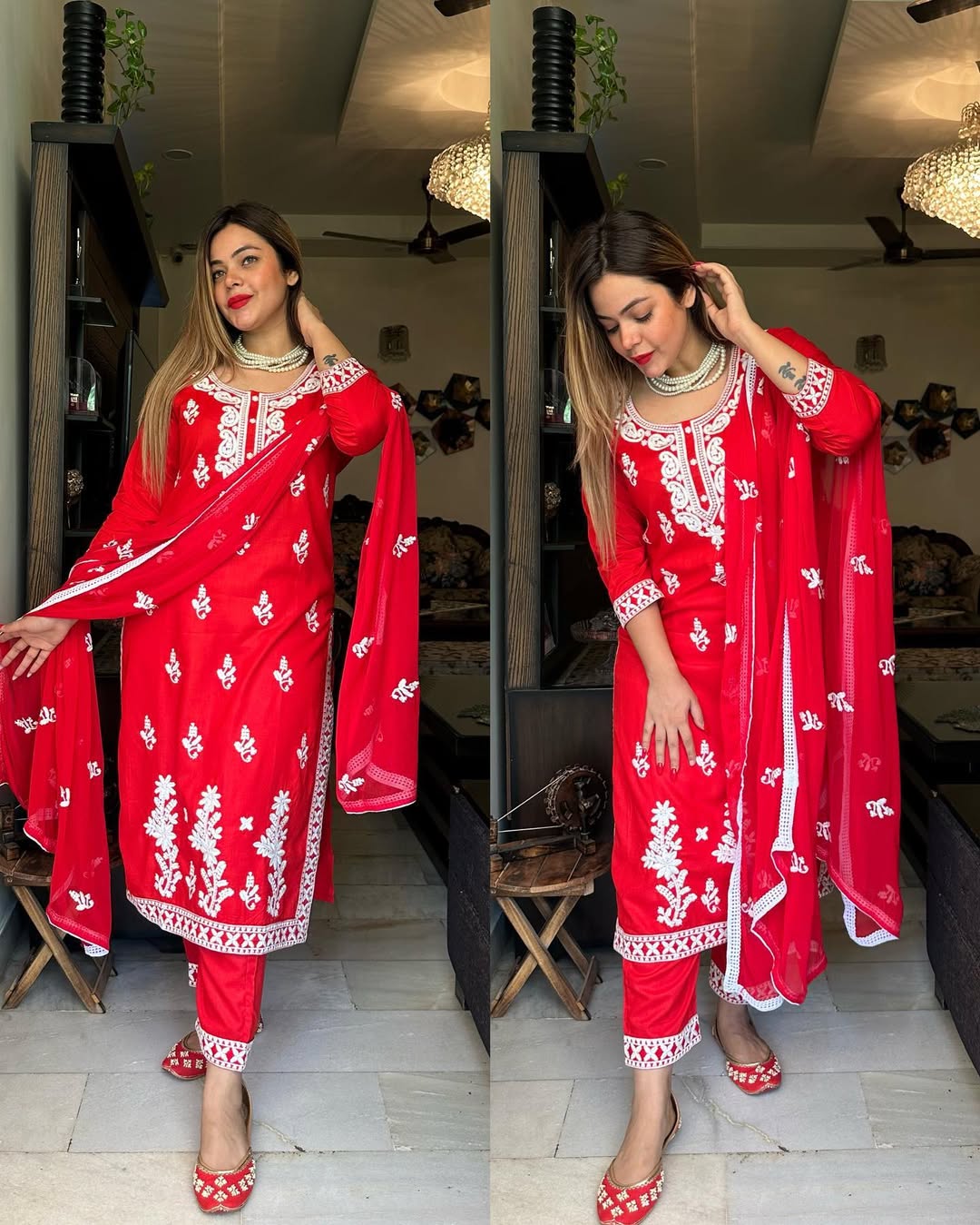 Chikankari Kurti set