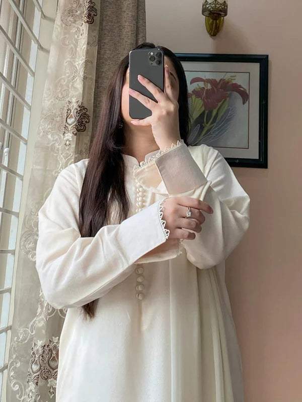 Kurta Pent with Chiffon Dupatta Set