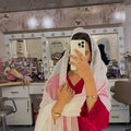 Red Farshi Shalwar 3 pise set