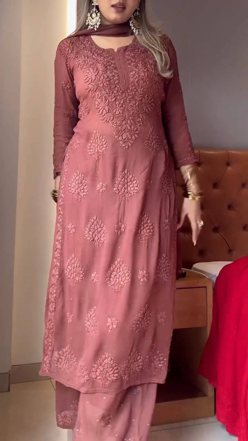 Chikankari Kurta Set