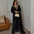 Luxury 3 Piece Suit with Farshi Shalwar