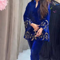 Full Sleeves Embroidery Work Co-ord Set For Gen Z Girl