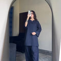 Premium Blue Farshi Suit Set