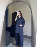 Premium Blue Farshi Suit Set