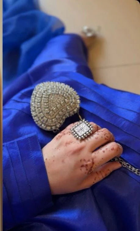 Royal Blue Farshi Shalwar