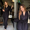 Co-Ord Set Frill Set With Belt