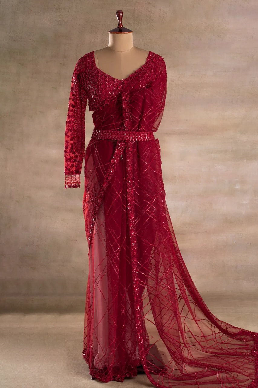 Party Wear  Designer Saree