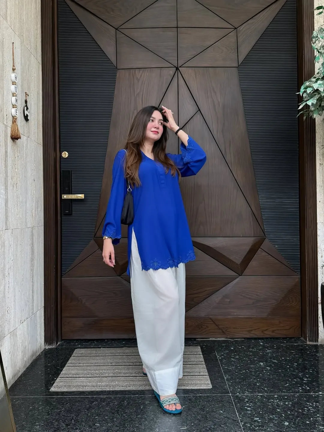 Pink Grace Farshi Set