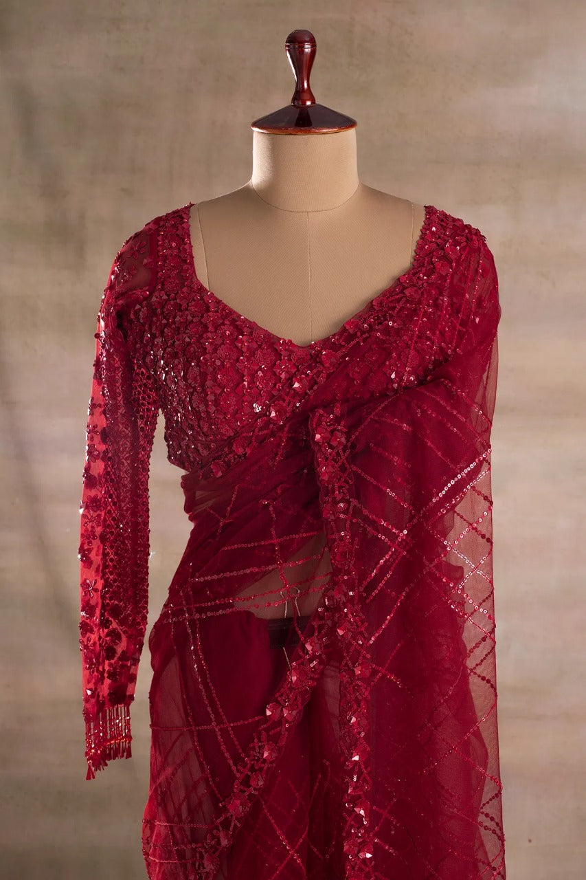 Party Wear  Designer Saree